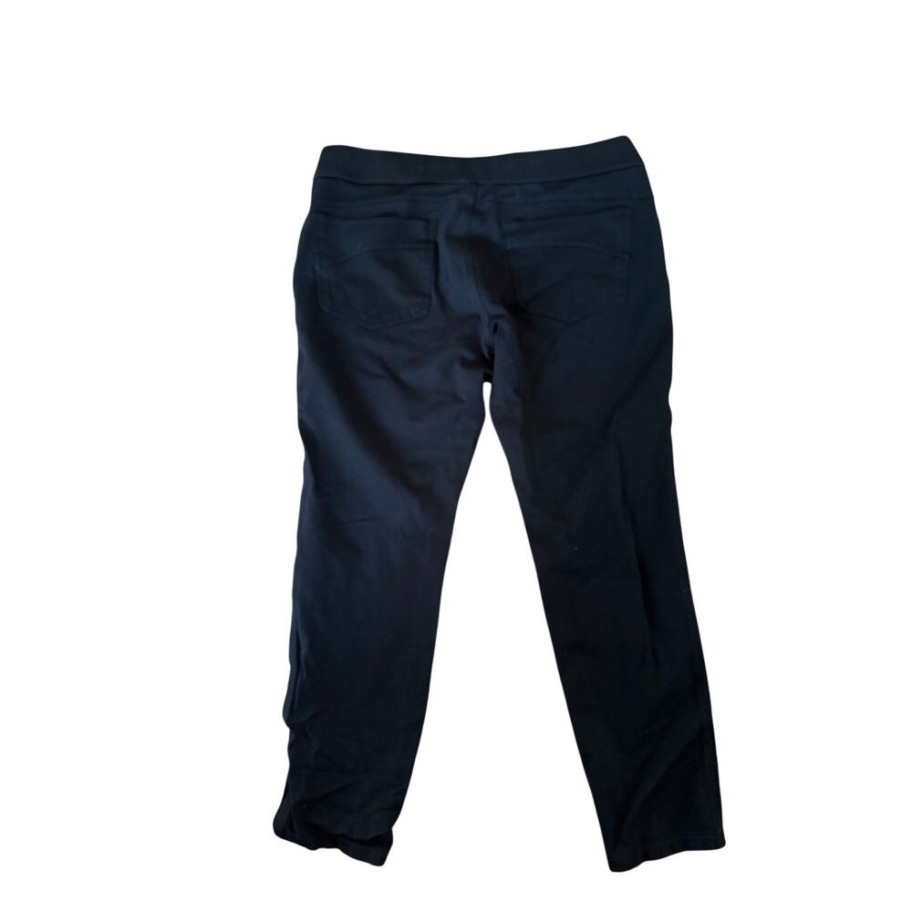 Women M Liverpool Jeans Company Stitch Fix Black Pull-On Stretchy Pants Ponte - Picture 4 of 7
